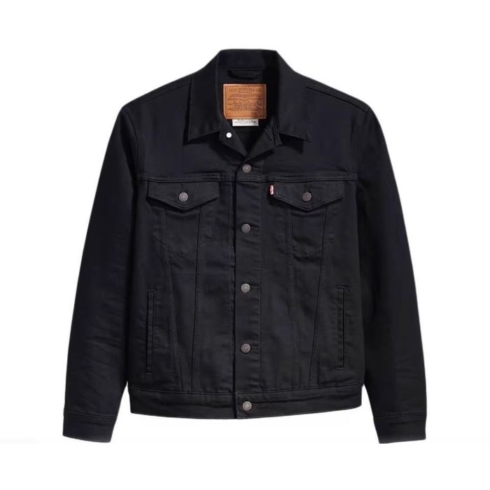 Чоловіча джинсова куртка Levi's Premium TRUCKER JACKET чорна - L