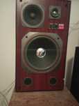 Kolumny głośnikowe+ wieża Denon + gramofon