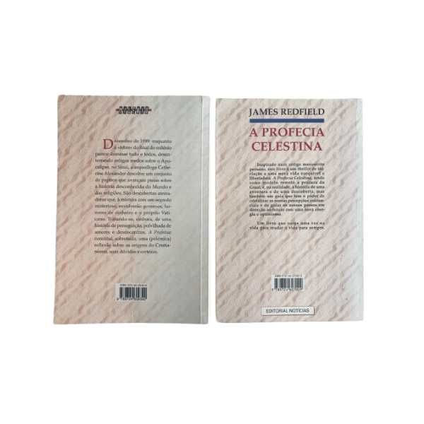 Livros James Redfield A profecia celestina e Barbara Wood A profetisa
