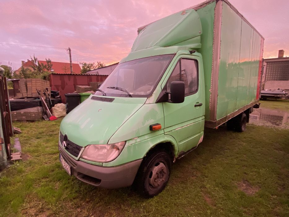 Mercedes Sprinter 411 rama laweta do zabudowy wywrotka 2.2cdi manual