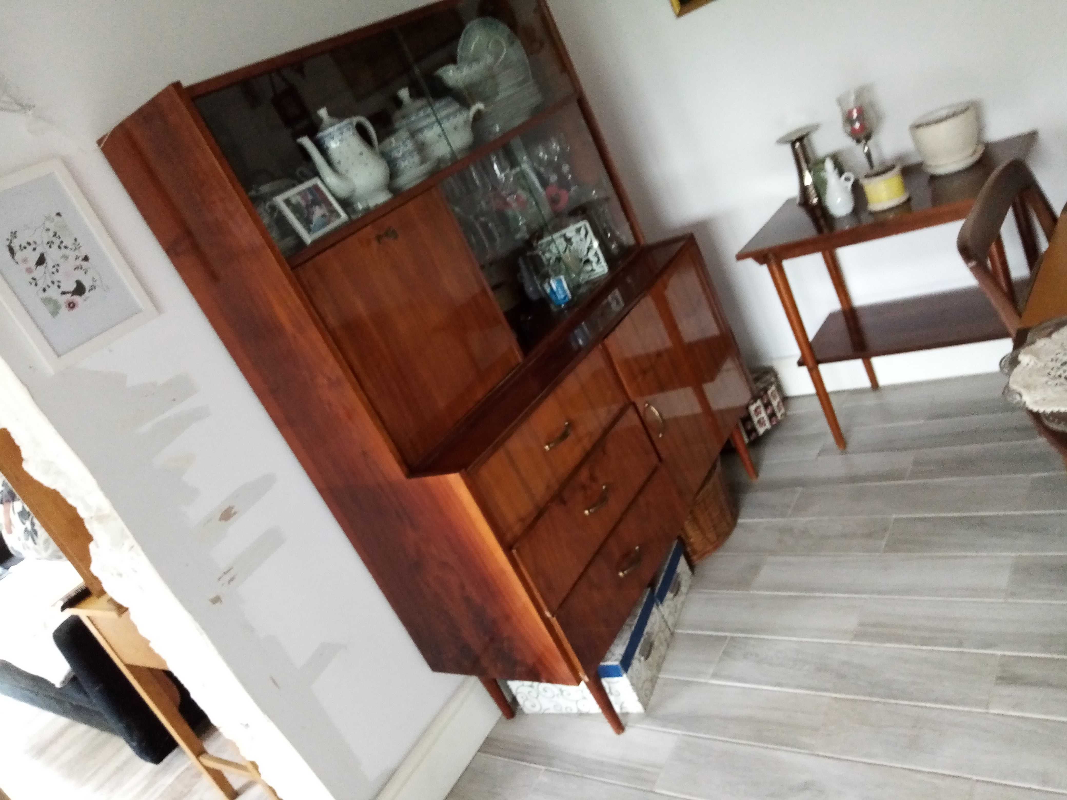 Witryna kredens lata 60