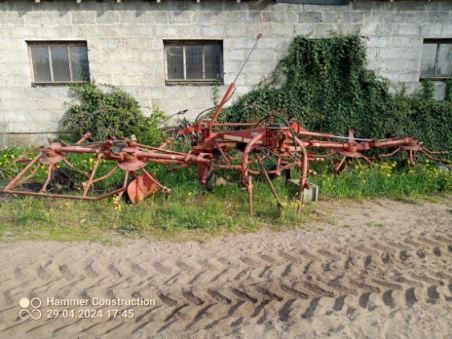 Przegrabiarka przetrząsarka Niemeyer szerokosc robocza 8,20