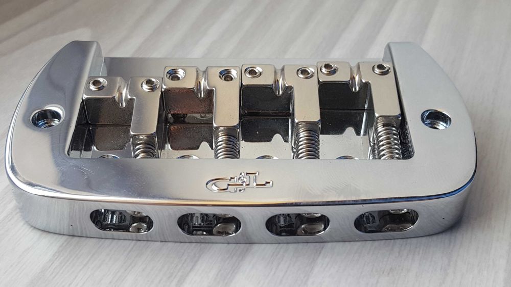 G&L MFD pickups+Saddle lock bass bridge с бас гитары G&L SB2 USA 1984.