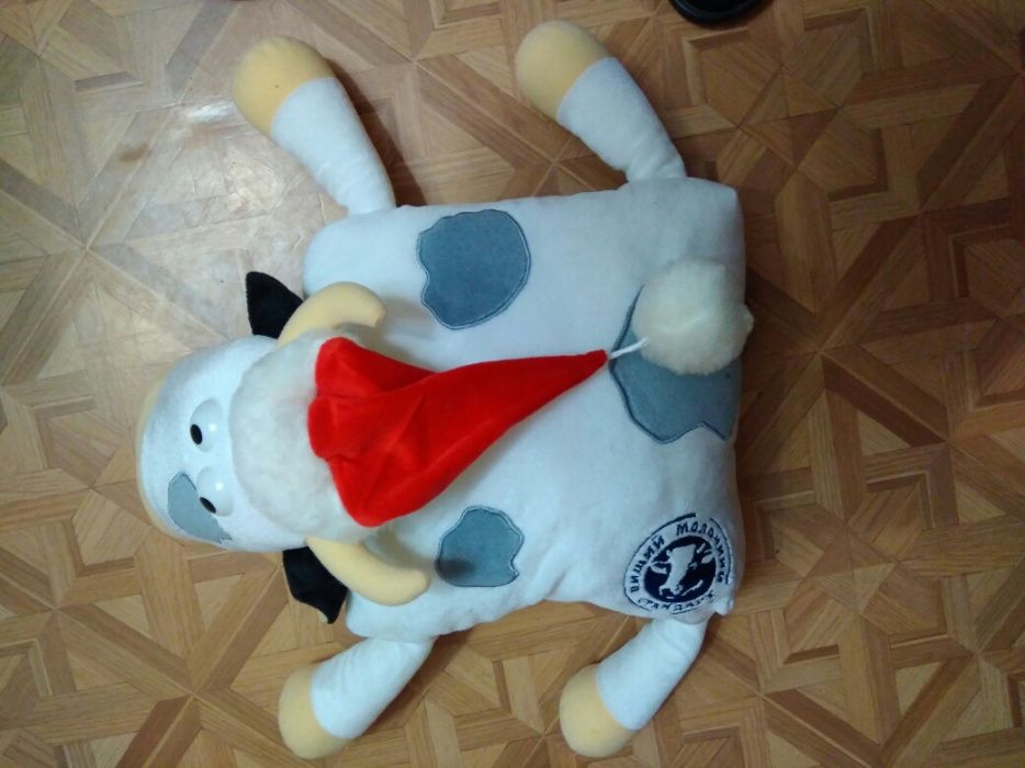 Мягкая игрушка корова-подушка