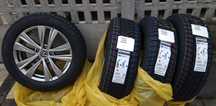 Felgi aluminiowe Lexus + opony zimowe Fulda Kriatll CONTROL 215/60 R17