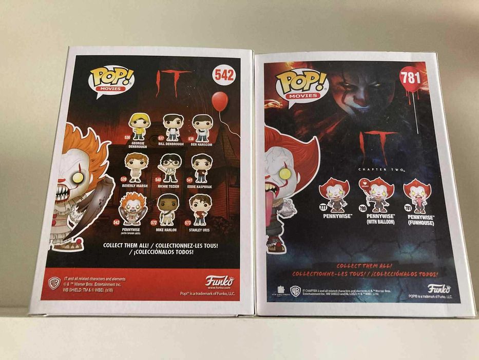 Pack Funko Pop IT Chapter Two: Pennywise (2 figuras)