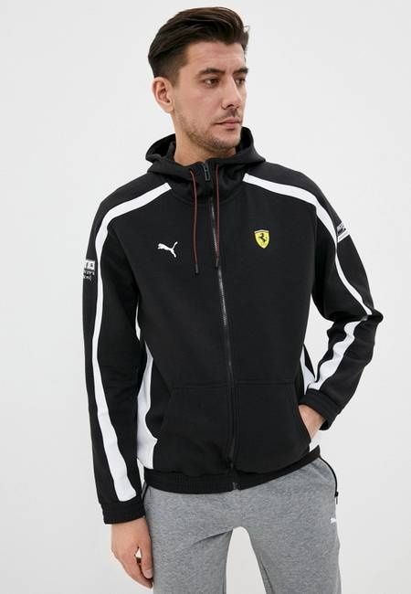 Кофта кенгурушка олімпійка PUMA scuderia Ferrari (L)