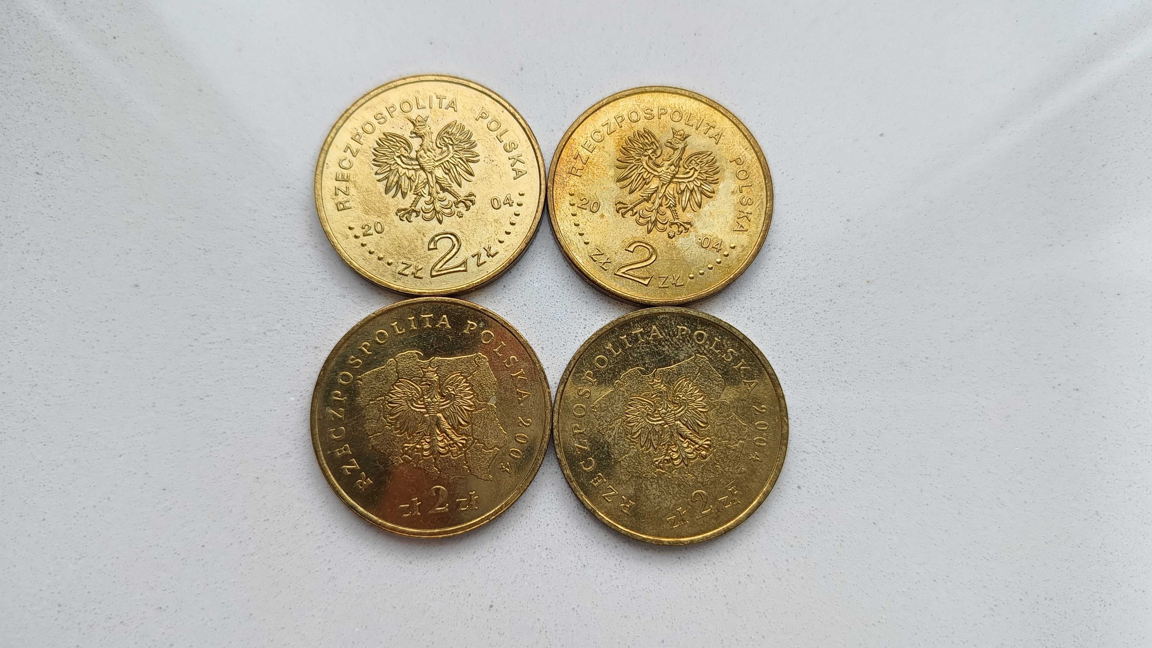 4 Monety 2 złote - 2004 r.