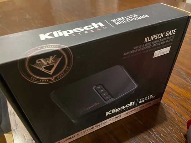 KLIPSCH GATE bezprzewodowy transmiter audio (WiFi) jak nowy + gratis!