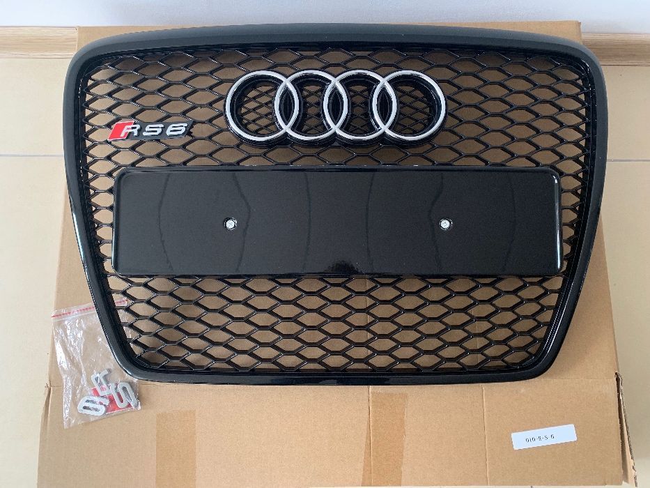 Решетка радиатора Audi A6 решітка ауді c6 решотка A6 ц6 04-11г Ауди