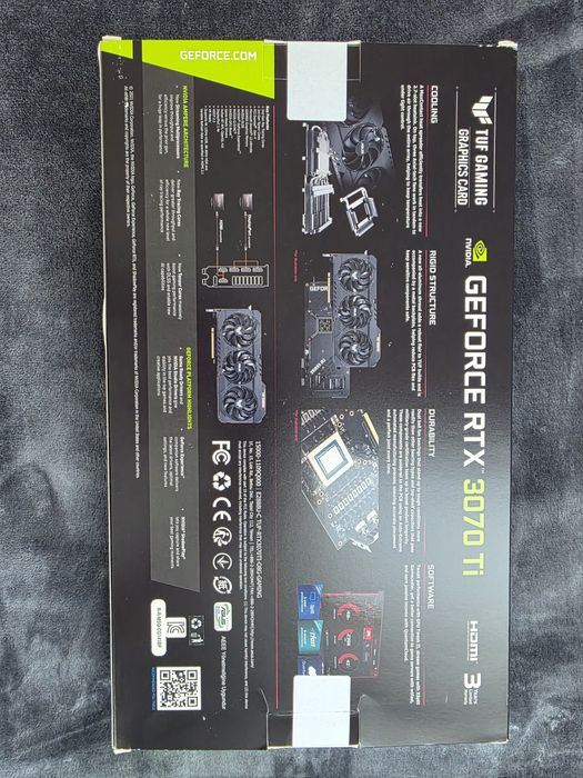 ASUS TUF Gaming RTX3070TI 8GB gddr6x