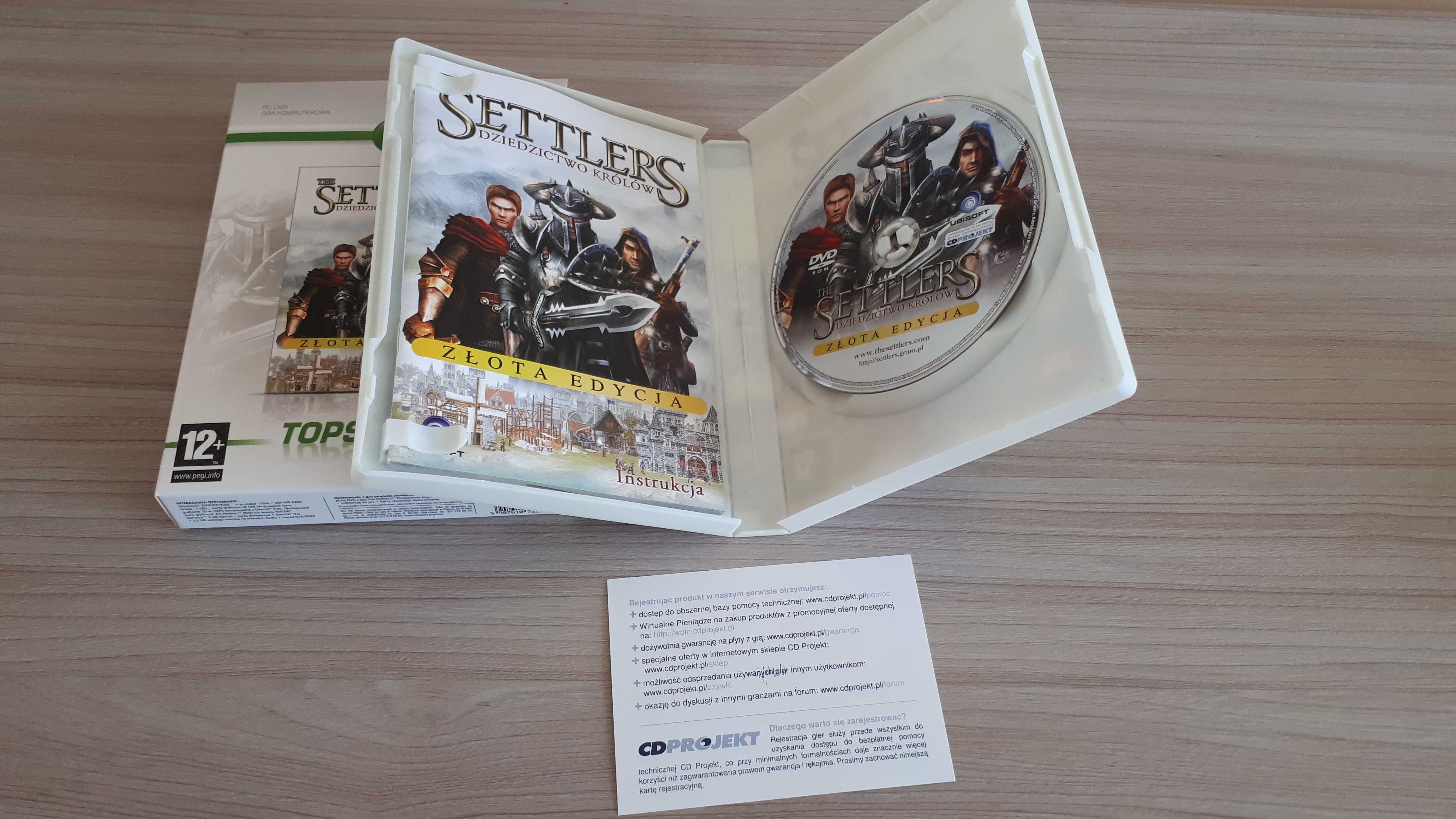 Gra The Settlers V Dziedzictwo Królów Złota Edycja PC PL