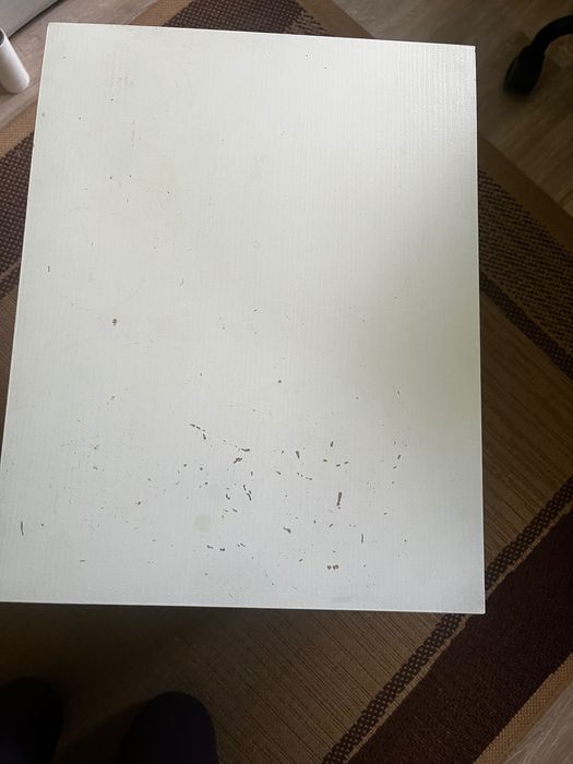 Szafka nocna BRW biała z szufladką