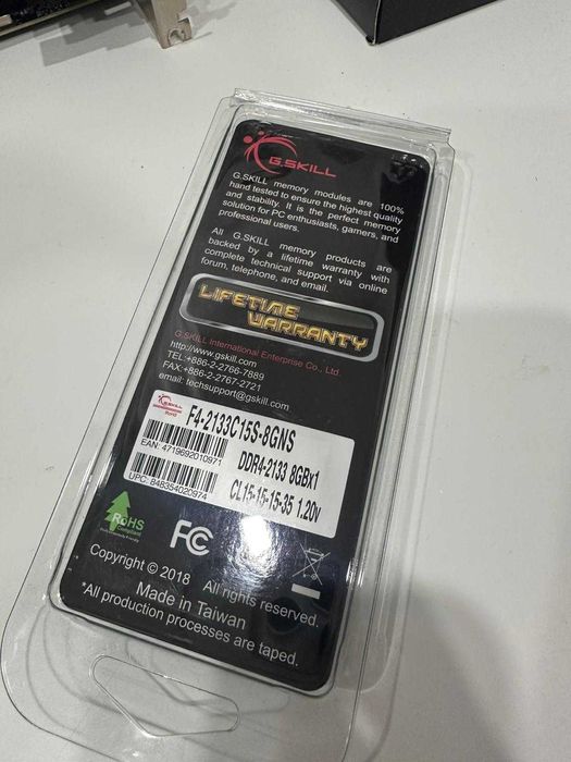 Memória RAM DDR4 G.SKILL 8GB - 2133 MHz - CL 15