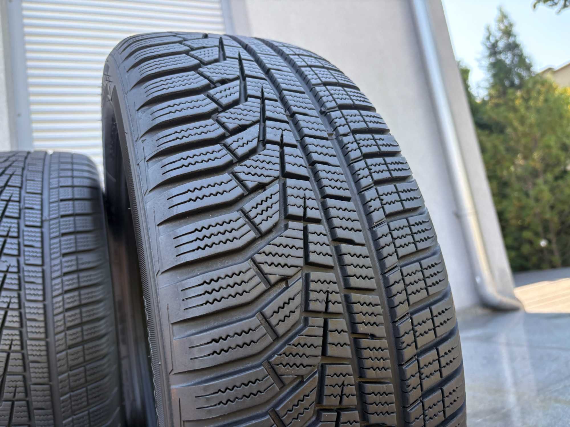 4szt zimowe 205/55R17 Hankook 6,6mm 2022r świetny stan! Z532 gwar