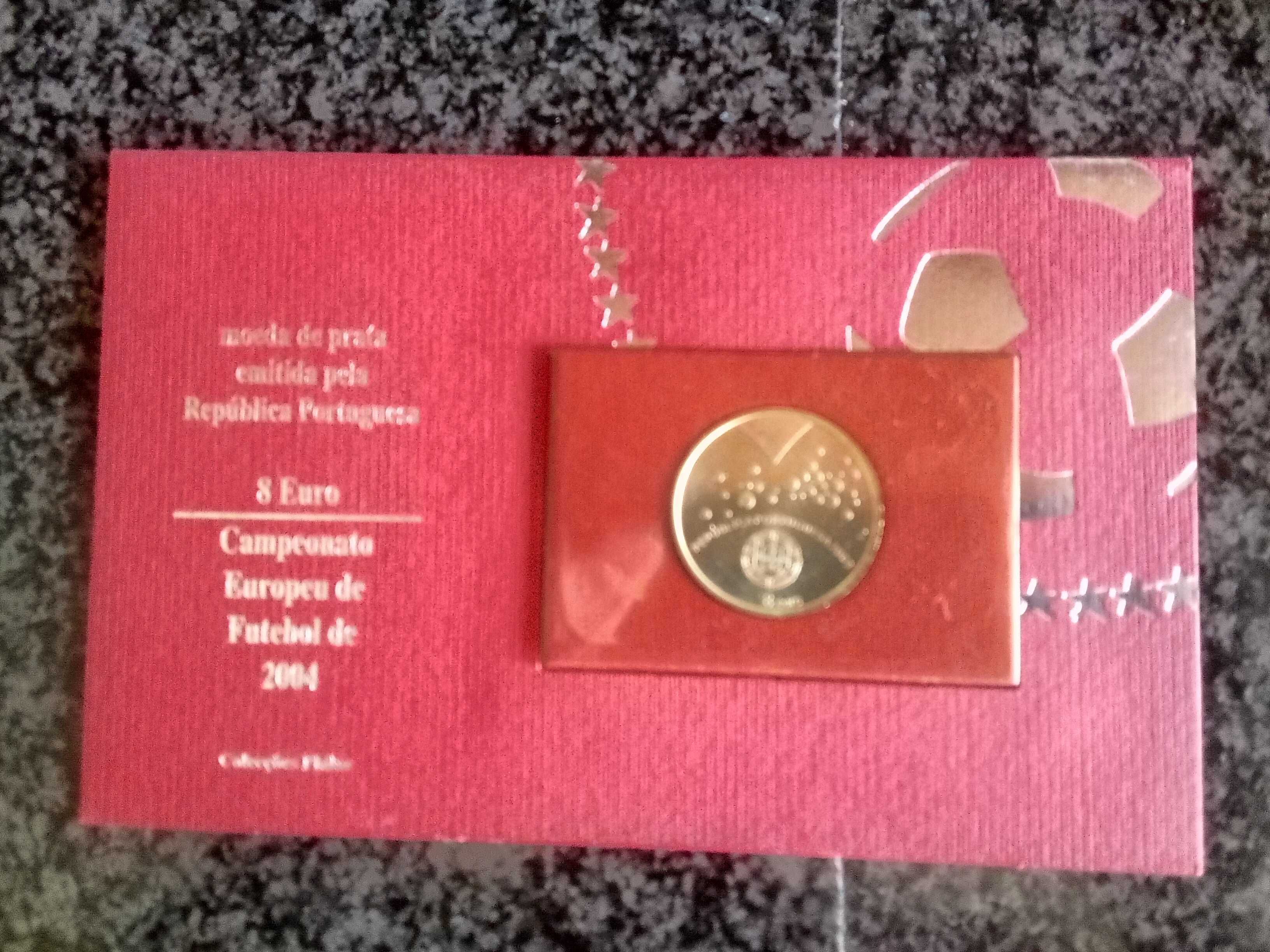 Vendo Moedas Coleção Philae 1000 Escudos e 8 Euros