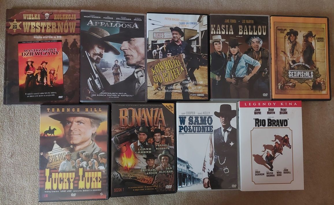 Komplet westernów DVD