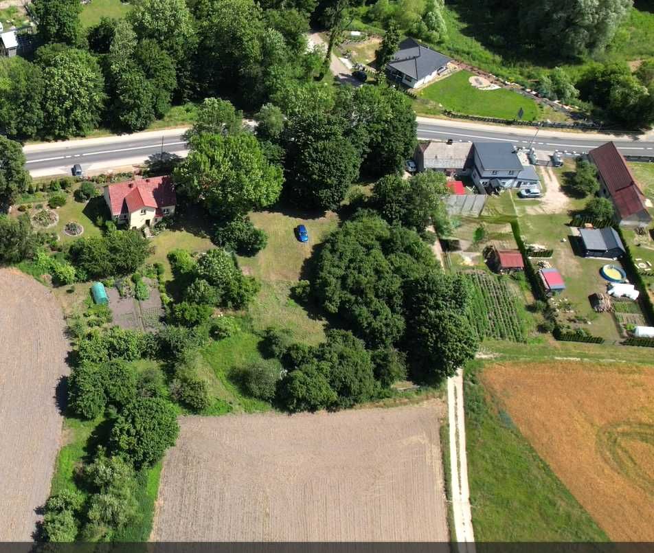 Działka w Chwarszczanach o powierzchni 1687m2