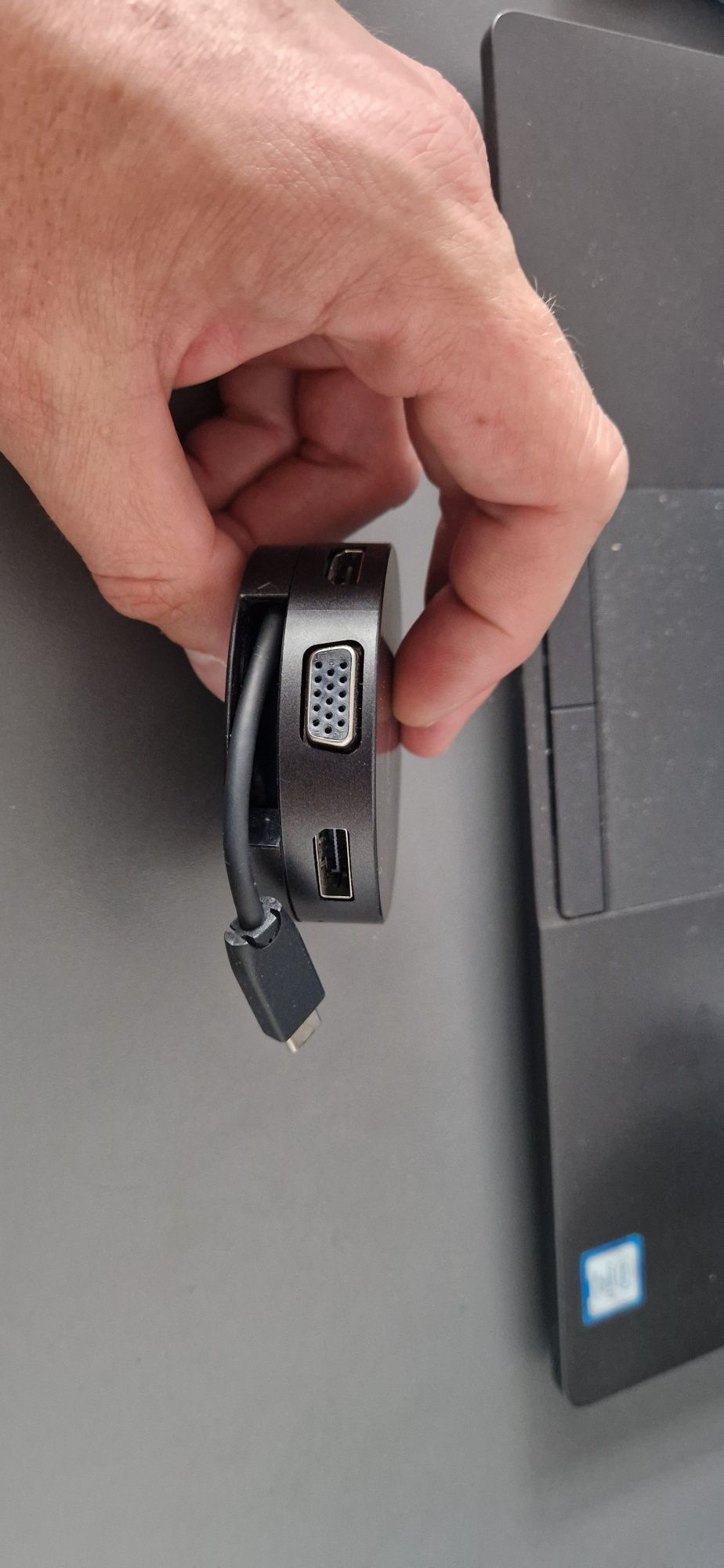 Dell da300 adapter mini stacja dokująca LAN, HDMI, DP, USB-C, VGA