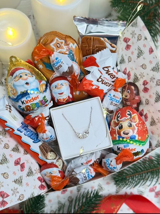 Подарунок. Подарункові Бокси. Подарунок дівчині. Новорічний подарунок