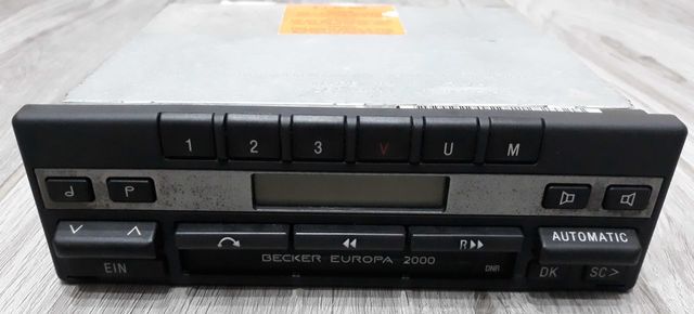 Radio Becker Europa 2000 typ 1100 sprawne z papierami