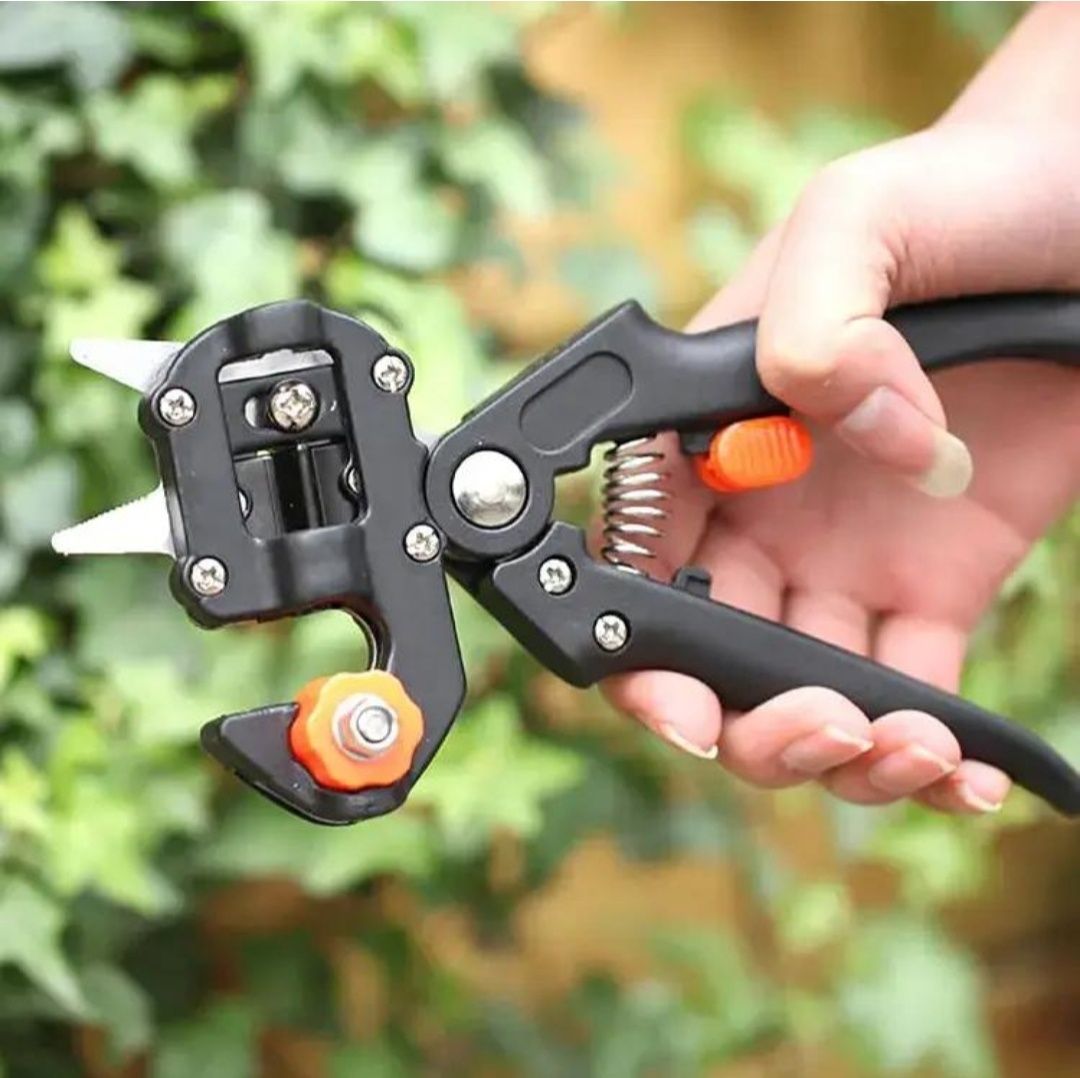 Секатор садовий щеплення 3-10 мм з 3 ножами Grafting Tool Секатор для