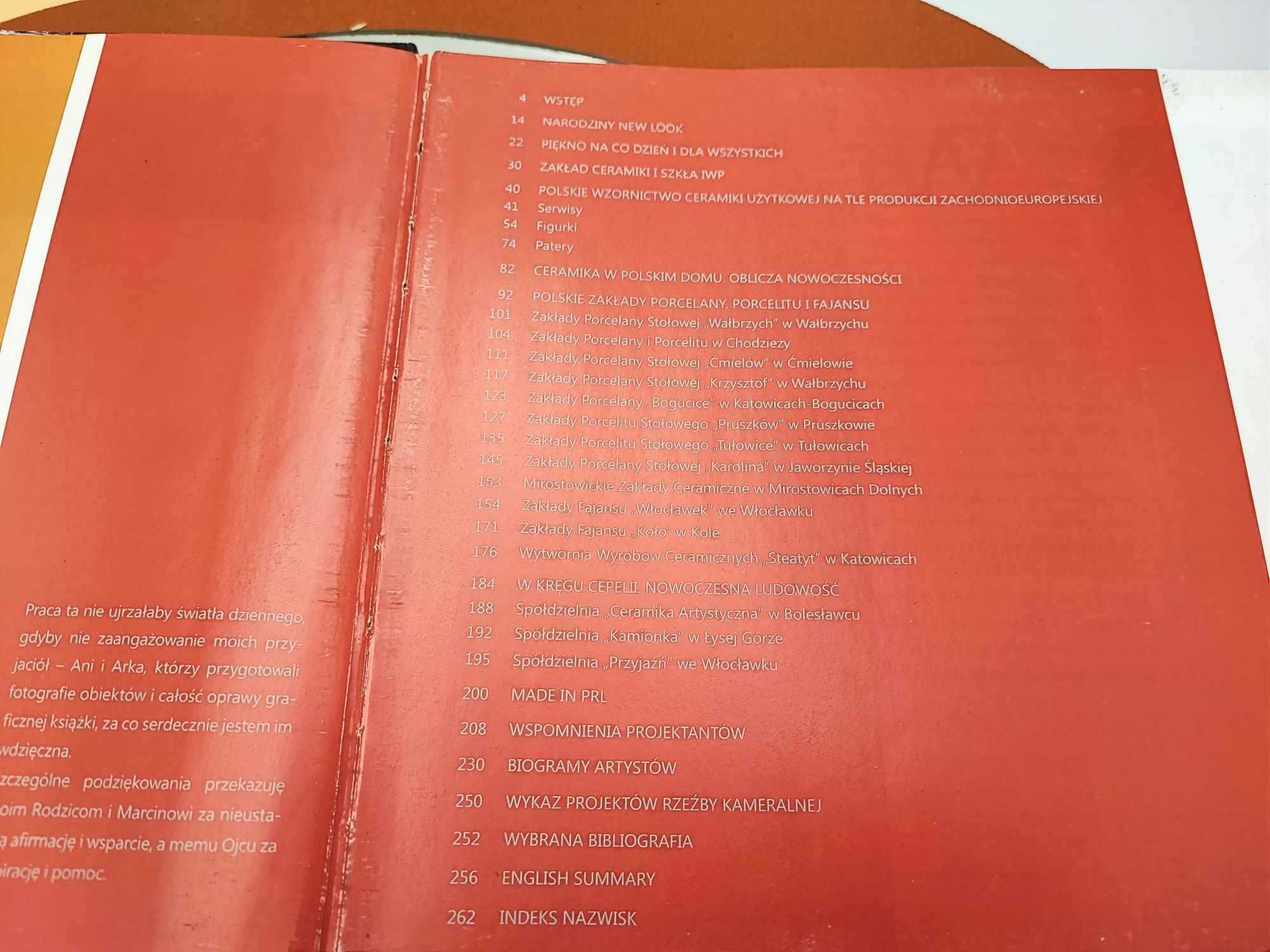 Polski New Look ceramika użytkowa lat 50 60 Barbara Banaś