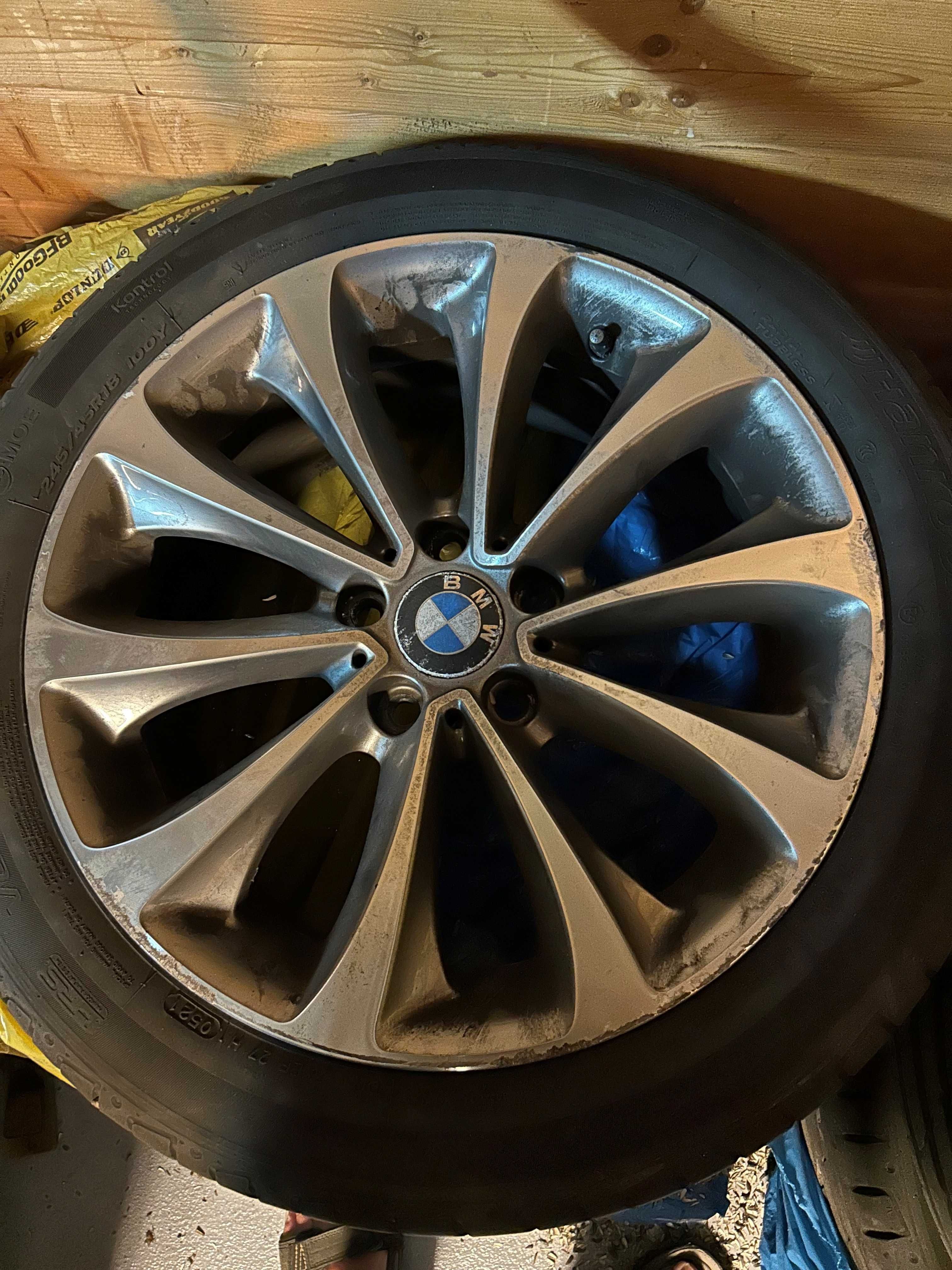 Felgi BMW Turbine Styling 452 wraz z oponami letnimi