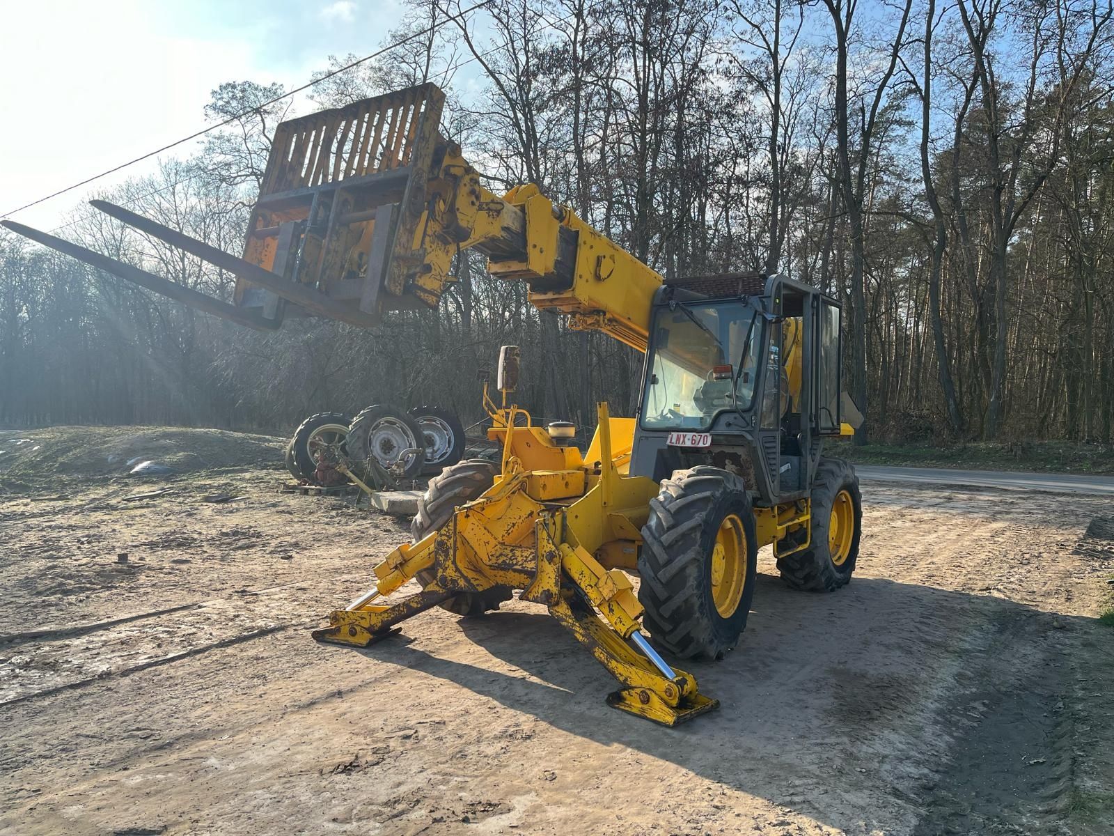 Ładowarka teleskopowa JCB 530-110  Budowlana podpory 11 metrów manitou