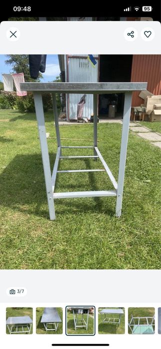 Стіл з нержавійки