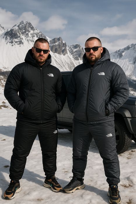 ТОП! Мужской спортивный костюм на флисе теплый зимний куртка штаны фли