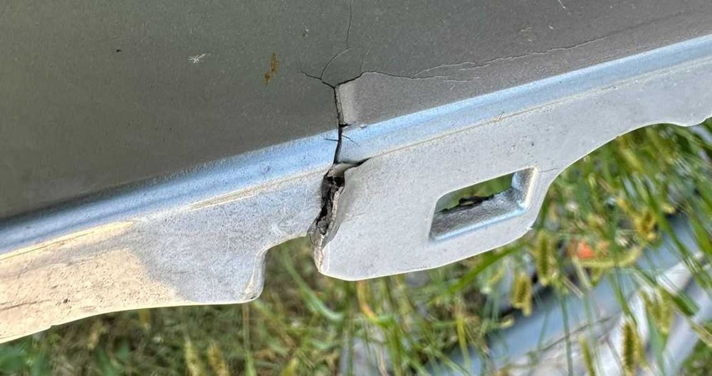 Laguna coupe zderzak przedni oryginał - zaślepki podłoga + gratis