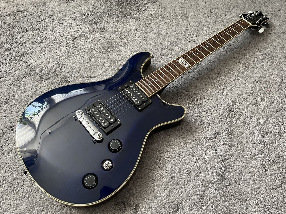 Gitara VIG Spirit Deep Blue Transparent