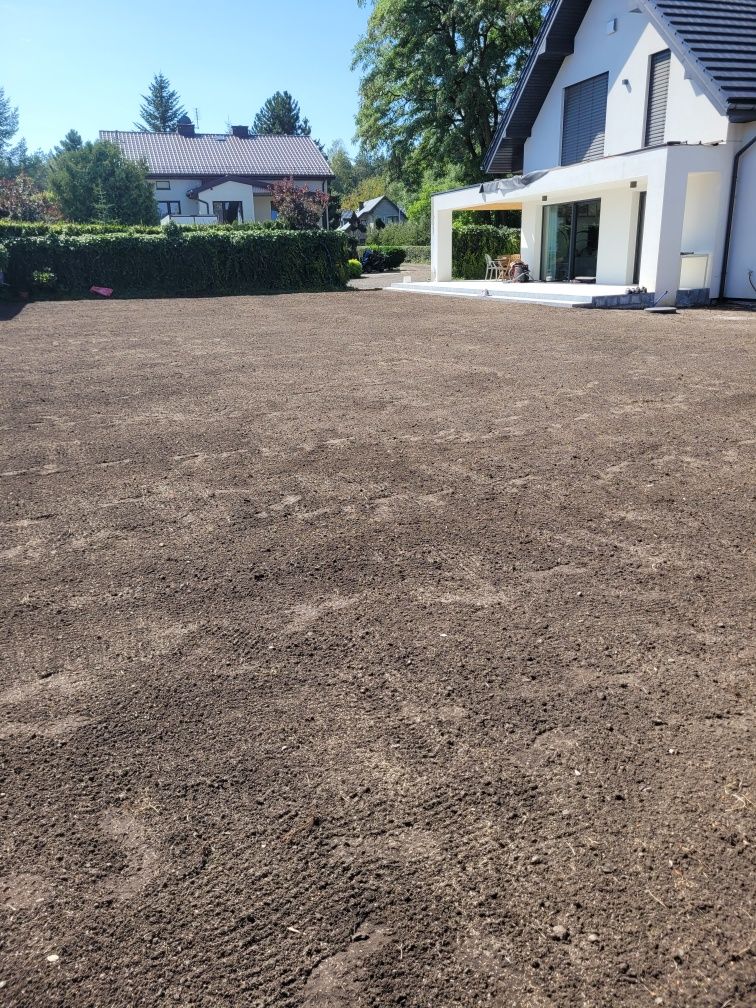 usługi glebogryzarką