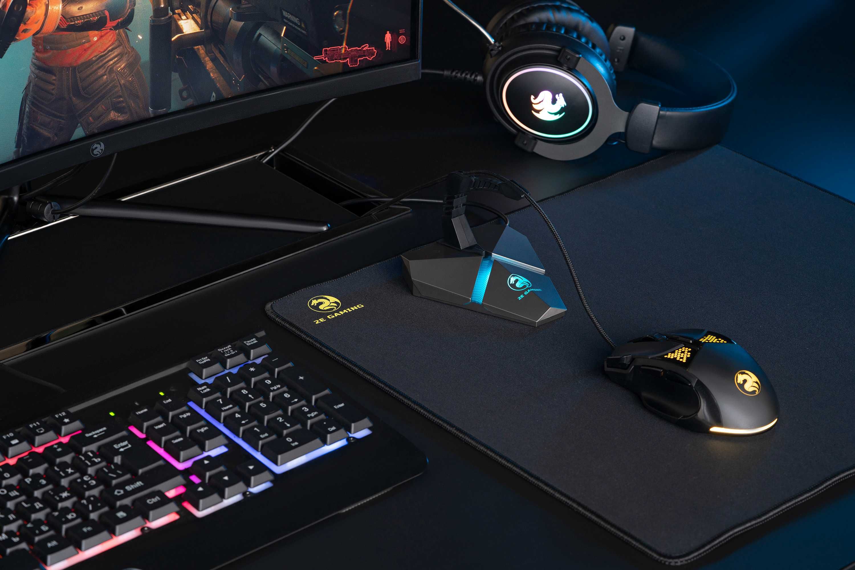 Держатель кабеля 2E Gaming Mouse Bungee Scorpio 4в1 (2E-MB001U)