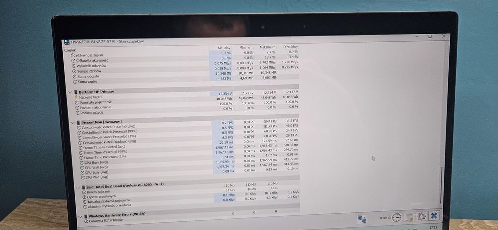 HP Spectre x360 13-ae006no i7-8550U, 16GB Ram, 256GB dysk