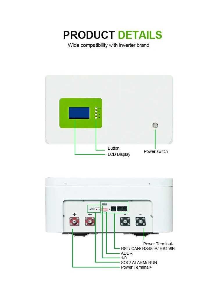 Magazyn energii ścienny 10,24 kWh LVFU DEYE VICTRON