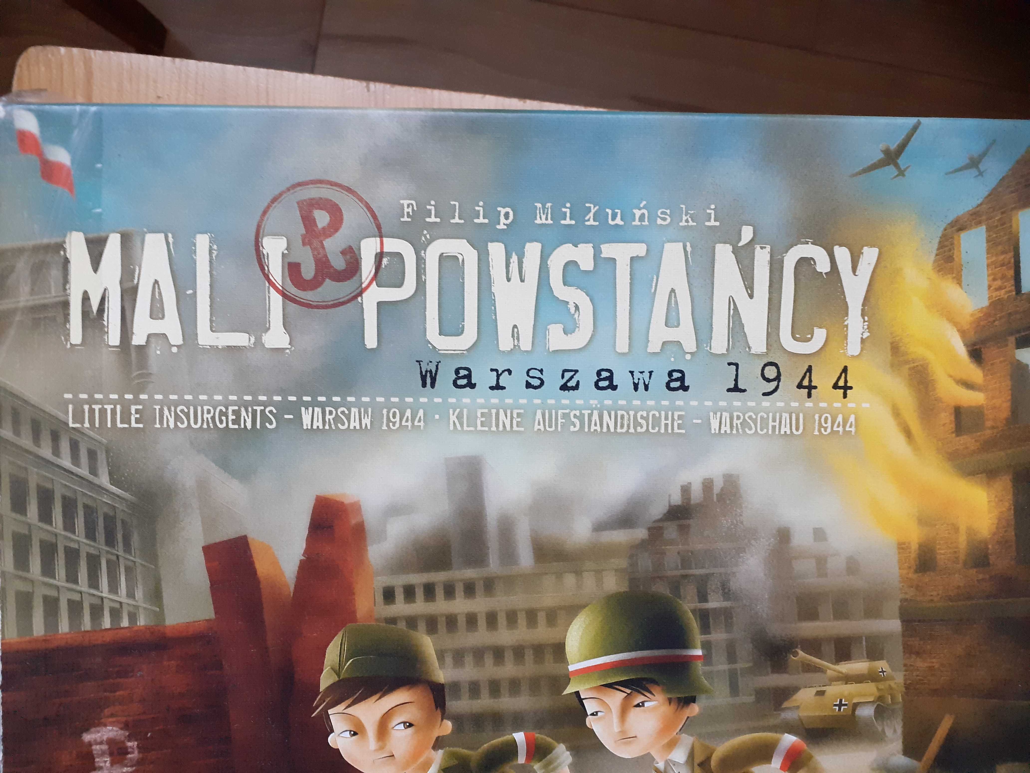 Mali Powstańcy gra planszowa Powstanie Warszawskie 1944 EGMONT