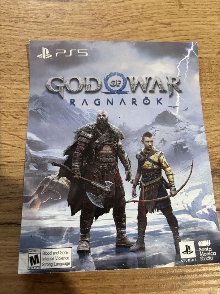God of war Ragnarok KOD cyfrowy