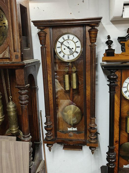 Zegar ścienny mechaniczny wagowy GB logowany