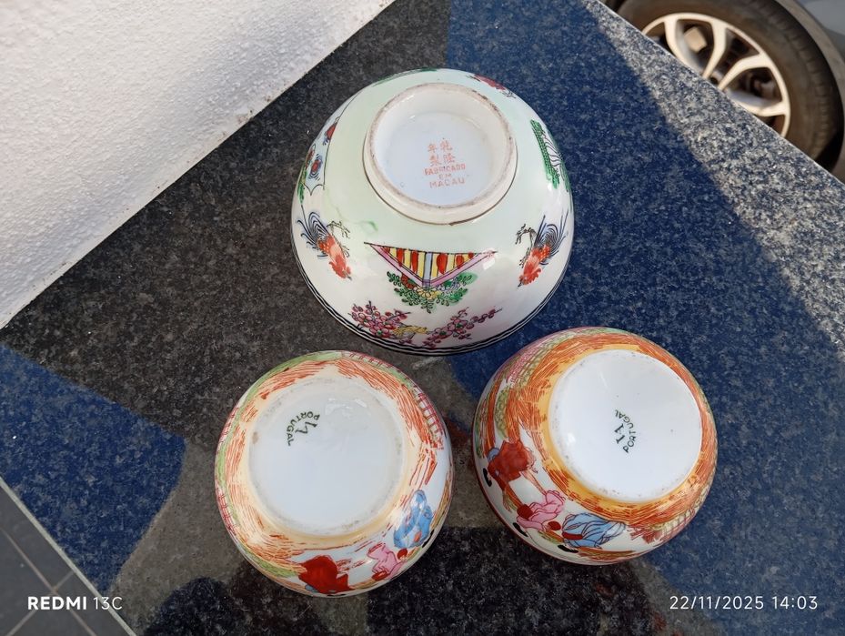 3 malgas ..uma Macau duas vista alegre