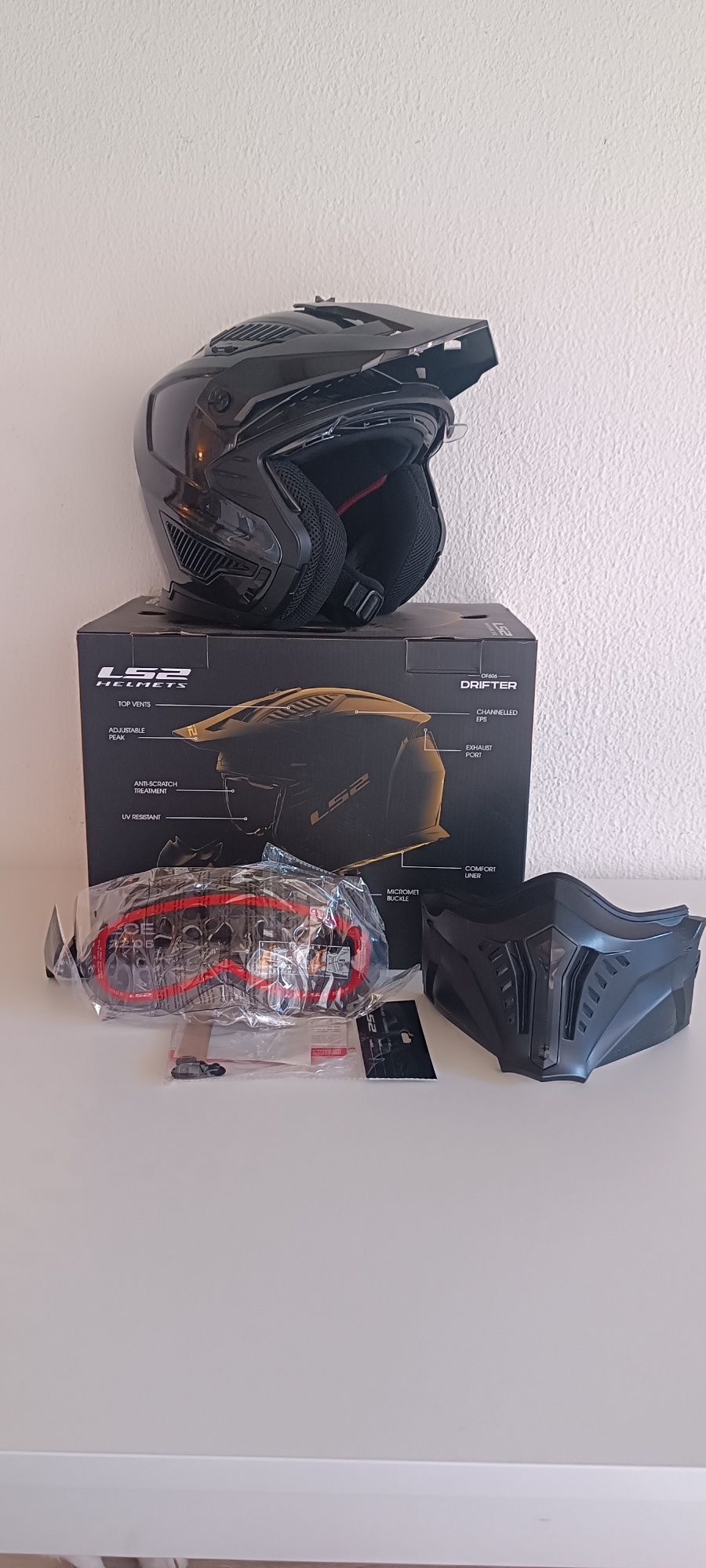 Capacete LS2 Drifter Titanium