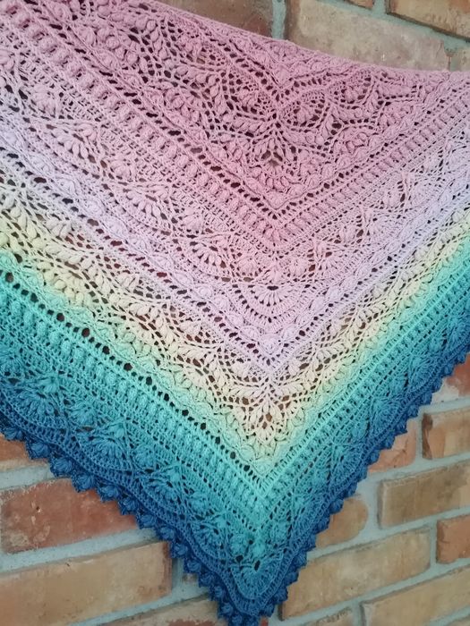 Chusta ręcznie robiona