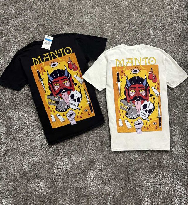 MANTO Футболка — Diablo Манто — С М Л ХЛ — Биг Лого Принт