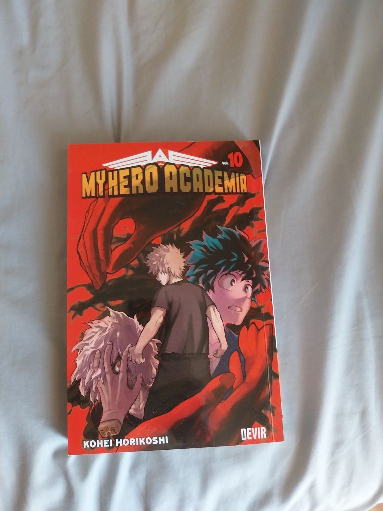 Livro harry potter, manga Naruto vol.29, manga my hero academia vol.10