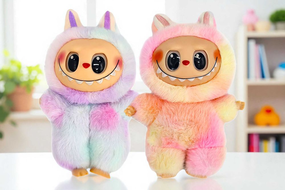 Дитяча фігурка Labubu 4 сезон, 16 см, у пакеті та подарунковій коробці