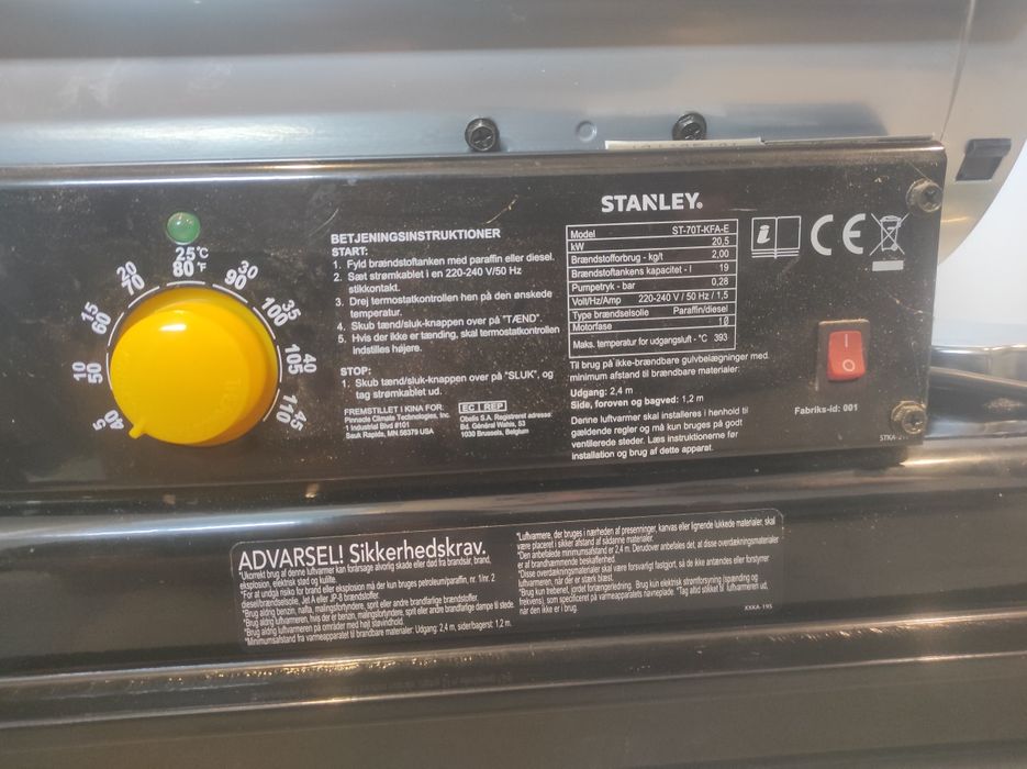 Nagrzewnica olejowa 20.5kW(ST 70T-KFA-E)