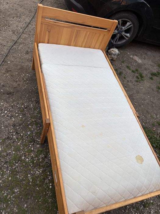 Łóżko jednoosobowe regulowane 80cm /160cm do 2metrów