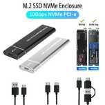 Карман для SSD M.2 NVMe  USB 3.1 Type C - USB 3.0 (NVME)