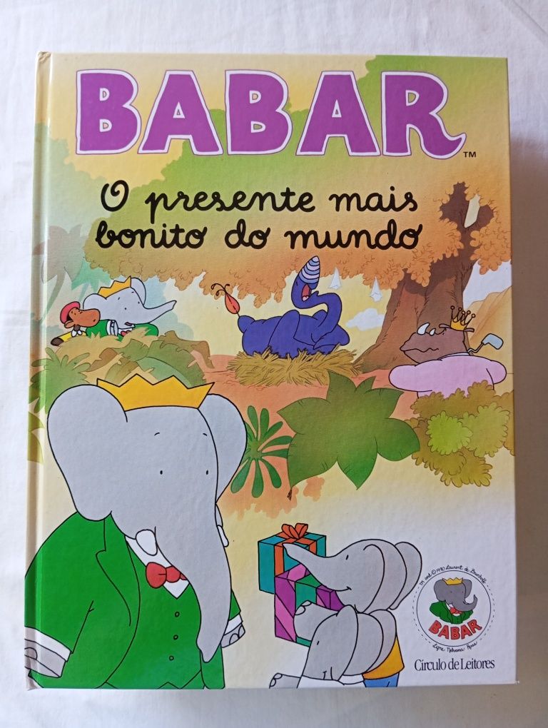 Livro Babar O Presente Mais Bonito do Mundo